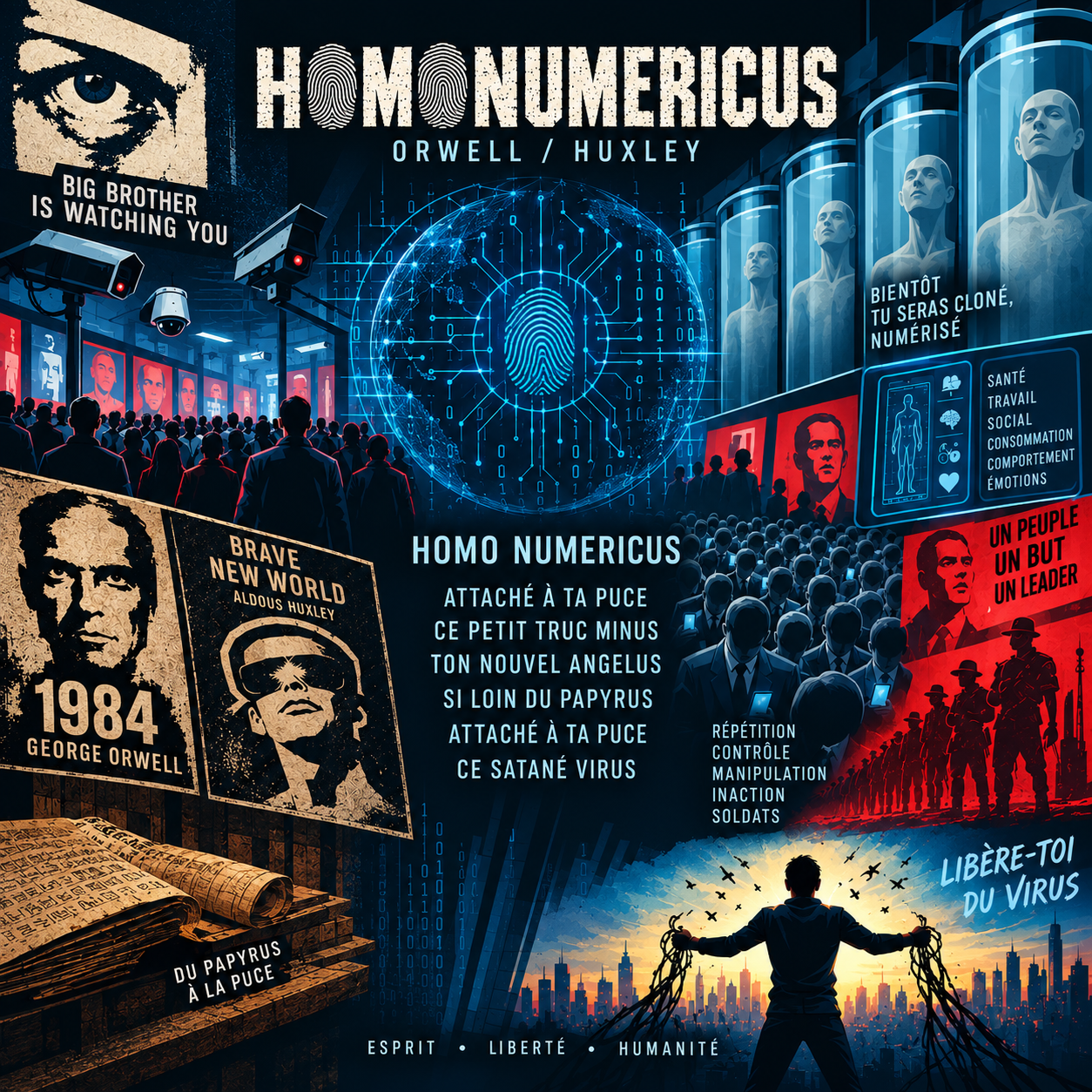 HOMO NUMERICUS, attaché à ta puce...